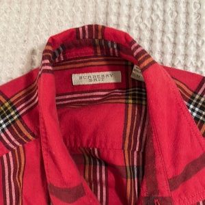 Burberry medium size shirt wore once